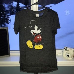Simple gray Mickey Mouse t-shirt